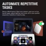 Elgato Stream Deck MK.2 White – Studio Controller, 15 macro keys, trigger actions in apps and software like OBS, Twitch, ​YouTube and more, works with Mac and PC - Image 7