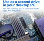 Crucial P310 1TB SSD M.2 2280 NVMe PCIe Gen4, Up to 7,100MB/s, Laptop & Desktop (PC) Compatible - Image 3