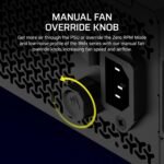 CORSAIR RM1000x Fully Modular Low-Noise ATX Power Supply – ATX 3.1 Compliant – PCIe 5.1 Support – Cybenetics Gold Efficiency – Native 12V-2x6 Connector – Black - Image 4