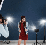 3 Packs 70 LED Video Light with Adjustable Tripod Stand/Color Filters, Obeamiu 5600K USB Studio Lighting Kit for Tablet/Low Angle Shooting, Collection Portrait YouTube - Image 7