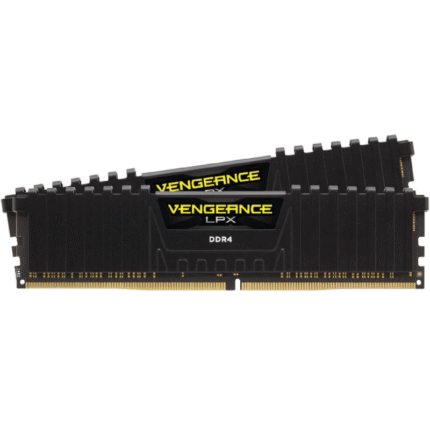 CORSAIR VENGEANCE LPX DDR4 RAM 32GB (2x16GB) 3200MHz CL16-20-20-38 1.35V Intel XMP AMD EXPO Computer Memory – Black