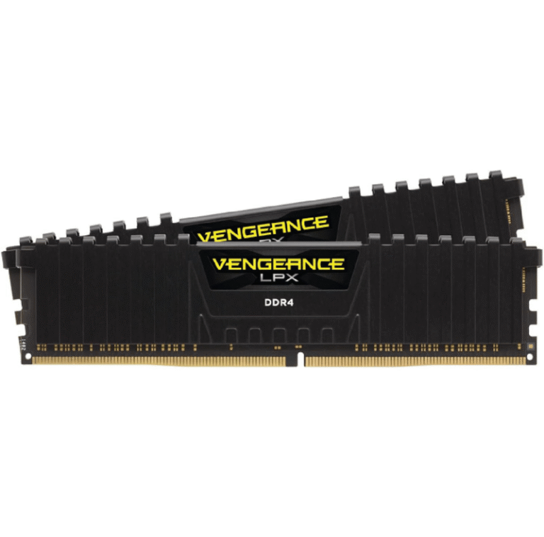 CORSAIR VENGEANCE LPX DDR4 RAM 32GB (2x16GB) 3200MHz CL16-20-20-38 1.35V Intel XMP AMD EXPO Computer Memory – Black