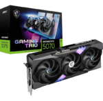 MSI GeForce RTX 5070 12G GAMING TRIO OC Graphics Card - RTX 5070 GPU