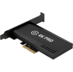 Elgato 4K Pro, Internal Capture Card: 8K60 Passthrough/4K60 HDR10 with Ultra-Low Latency on PS5