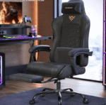 SONGMICS Gaming Chair, Ergonomic Computer Chair with Footrest, Video Game Chair with Headrest - Image 7