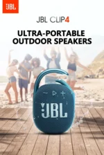 JBL Clip 4 Portable Bluetooth Speaker Blue - Image 2
