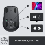 Logitech MX Anywhere 3 Wireless Mouse – Black — image 2