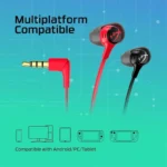 HyperX Cloud Earbuds II In-Ear Wired Gaming Headset – Red - Image 2