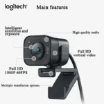 Logitech StreamCam – Full HD 1080p 60fps Streaming Webcam with USB-C for PC/Mac - Image 2