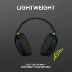 Logitech G435 LIGHTSPEED Gaming Headset – Black - Image 2